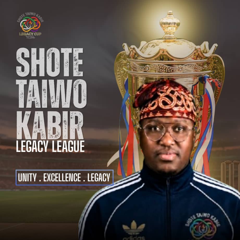 SHOTE KABIR TAIWO LEGACY LEAGUE